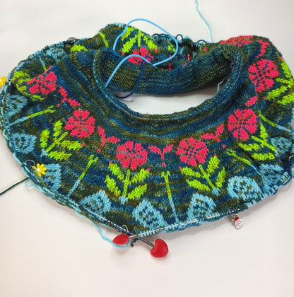 Coloris de mon "Dragonfly Sweater"