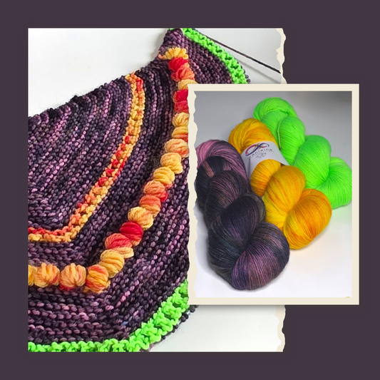 Kit pour châle à 3 écheveaux